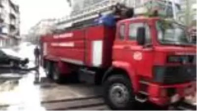 Yangına giden itfaiye aracı kaza yaptı