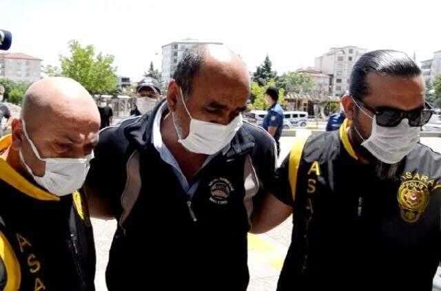 3 çocuğunun annesini öldüren zanlı, adliye girişinde oğlu için seslendi