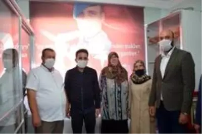 Milletvekili Gazel'den taziye ve şehit ailelerine 'Babalar Günü' ziyareti Milletvekili Gazel'den taziye ve şehit ailelerine 'Babalar Günü' ziyareti