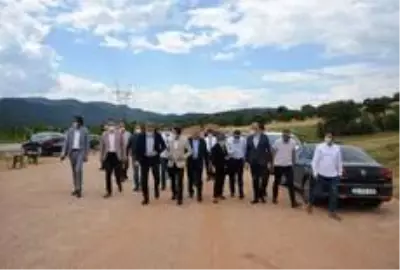 Simav Abide arasında yol çalışması Simav Abide arasında yol çalışması