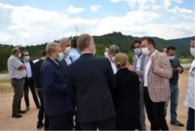 Simav Abide arasında yol çalışması Simav Abide arasında yol çalışması