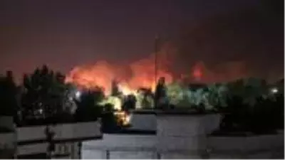 Terör örgütü PKK/YPG'ye ait silah deposunda art arda patlamalar Terör örgütü PKK/YPG'ye ait silah deposunda art arda patlamalar