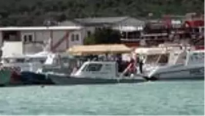 Ayvalık'ta heyecanlı anlar. Ayvalık'ta heyecanlı anlar.