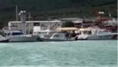 Ayvalık'ta heyecanlı anlar. Ayvalık'ta heyecanlı anlar.