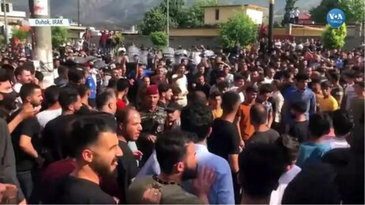 Duhok'ta Türkiye Karşıtı Gösteri