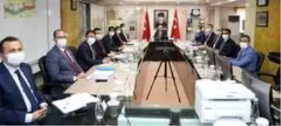 Mardin Valisi Demirtaş ilk toplantısını gerçekleştirdi Mardin Valisi Demirtaş ilk toplantısını gerçekleştirdi