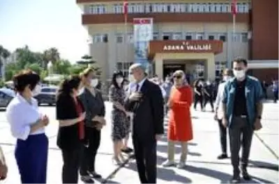 Vali Mahmut Demirtaş, Adana'ya törenle veda etti Vali Mahmut Demirtaş, Adana'ya törenle veda etti