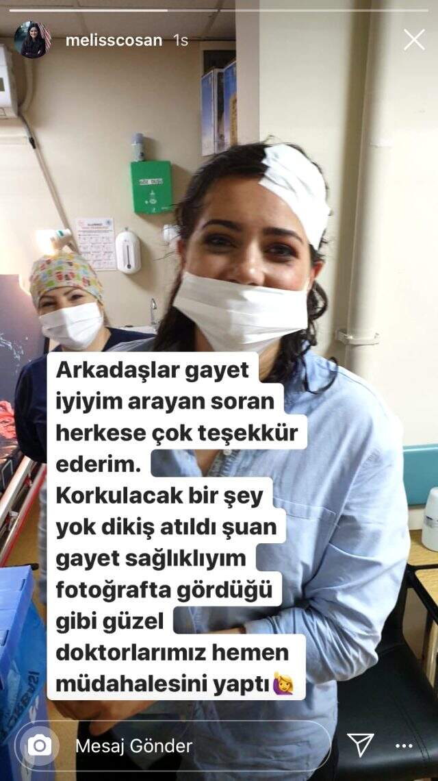 İstanbul'daki sağanak sırasında canlı yayında kanlar içinde kalan muhabir, son durumunu paylaştı