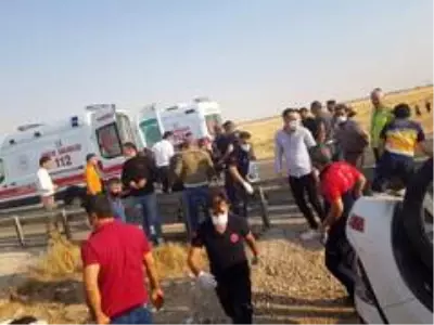 Mardin'de otomobil refüje uçtu: 1 ölü, 2 yaralı