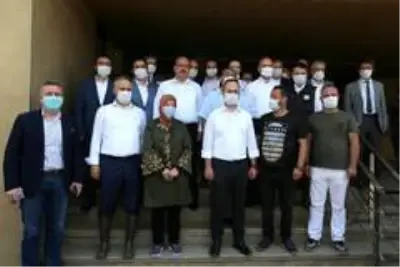 Soylu ve Pakdemirli'den sanayi bölgesine geçmiş olsun ziyareti Soylu ve Pakdemirli'den sanayi bölgesine geçmiş olsun ziyareti