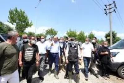 Soylu ve Pakdemirli'den sanayi bölgesine geçmiş olsun ziyareti Soylu ve Pakdemirli'den sanayi bölgesine geçmiş olsun ziyareti
