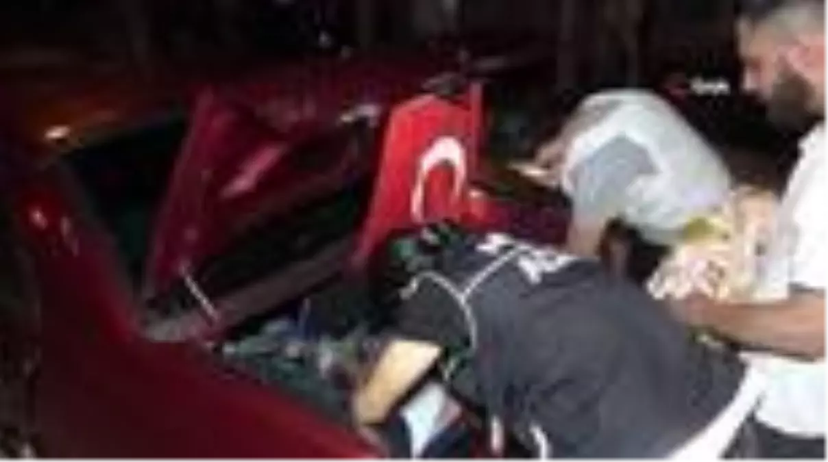 Adana'da hava destekli narkotik uygulaması