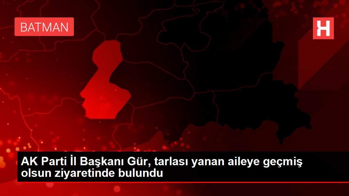 AK Parti İl Başkanı Gür, tarlası yanan aileye geçmiş olsun ziyaretinde bulundu AK Parti İl Başkanı Gür, tarlası yanan aileye geçmiş olsun ziyaretinde bulundu