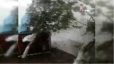 Çatalca’da hortum esnasında evlerinde olanlar yaşadıkları kabusu anlattı