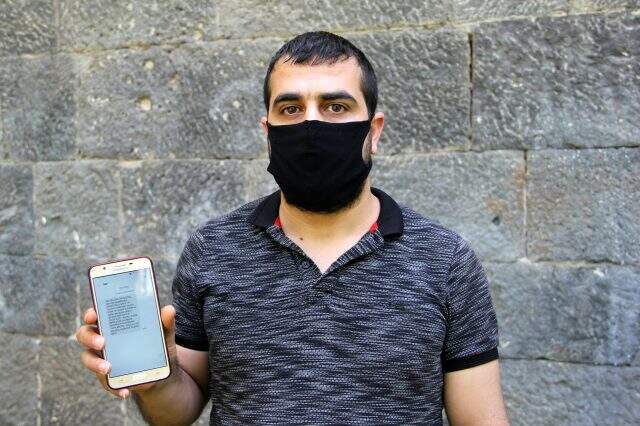 Diyarbakır'da koronavirüs test için hastaneye giden işçiler işten çıkarıldı