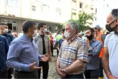 Esenyurt'ta vatandaşların yaraları sarılıyor