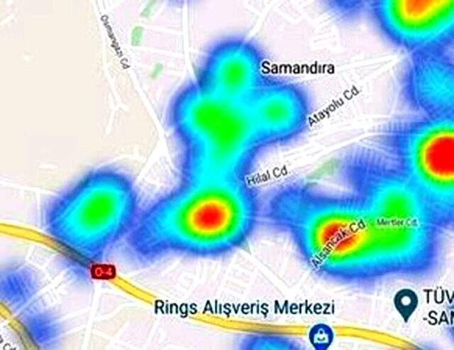 İstanbul'un koronavirüs yoğunluk haritası güncellendi! İşte ilçe ilçe son durum İstanbul'un koronavirüs yoğunluk haritası güncellendi! İşte ilçe ilçe son durum