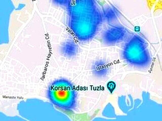 İstanbul'un koronavirüs yoğunluk haritası güncellendi! İşte ilçe ilçe son durum İstanbul'un koronavirüs yoğunluk haritası güncellendi! İşte ilçe ilçe son durum