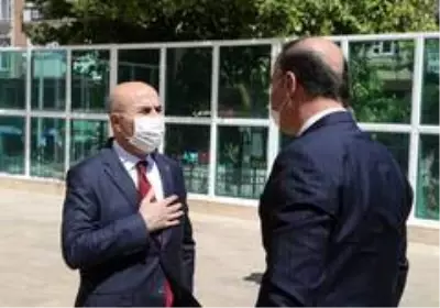 Şanlıurfa Valisi Erin'den Mardin Valisi Demirtaş'a hayırlı olsun ziyareti Şanlıurfa Valisi Erin'den Mardin Valisi Demirtaş'a hayırlı olsun ziyareti