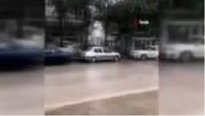 Tokat'ta dolu yağışı su taşkınlarına neden oldu Tokat'ta dolu yağışı su taşkınlarına neden oldu