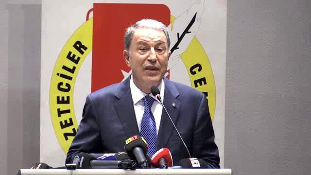 Bakan Akar'dan Türk donanmasının Fransız gemisini taciz ettiği iddiasına yanıt: Kural dışı faaliyette bulunulmadı Bakan Akar'dan Türk donanmasının Fransız gemisini taciz ettiği iddiasına yanıt: Kural dışı faaliyette bulunulmadı