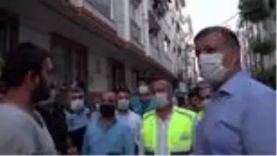 Başkan Bozkurt su basan bodrum katları inceledi
