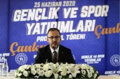 Gençlik ve Spor Bakanlığı'ndan Çankırı'ya 32 milyon TL'lik yatırım