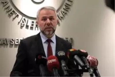İl Müftüsü Prof. Dr. Şahin Güven'den cami cemaatine uyarı: