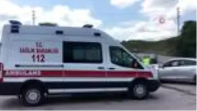 Sakarya'da iki otomobil kafa kafaya çarpıştı: 2 yaralı Sakarya'da iki otomobil kafa kafaya çarpıştı: 2 yaralı