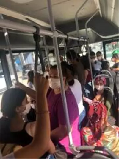 Bu görüntüler halk otobüsünde çekildi Bu görüntüler halk otobüsünde çekildi