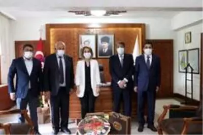 Nevşehir Valisi Becel'e Malatyalılardan hayırlı olsun ziyareti