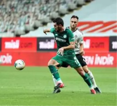 Süper Lig: Beşiktaş: 2 İ.H. Konyaspor: 0 (İlk yarı) Süper Lig: Beşiktaş: 2 İ.H. Konyaspor: 0 (İlk yarı)