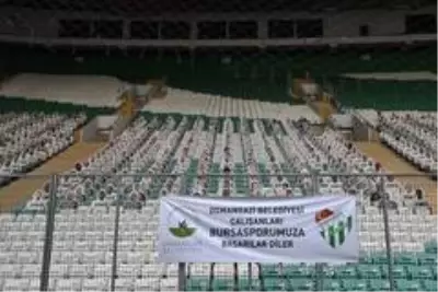 Timsah'a Osmangazi desteği Timsah'a Osmangazi desteği