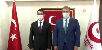 Türkmenistan Büyükelçisi, BBP Başkanı Destici yi ziyaret ...