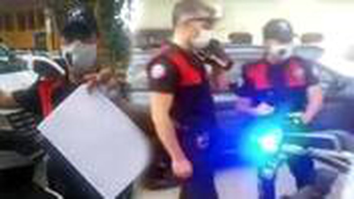Ceza yazılan vatandaş, polis ile maske tartışmasını sosyal medyadan canlı yayınladı