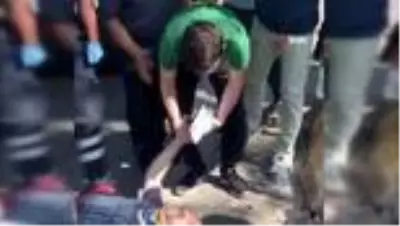 Kaza geçirip yerde acı içinde kıvranan baba, oğlunu sınava ’başarılar oğlum’ diyerek gönderdi
