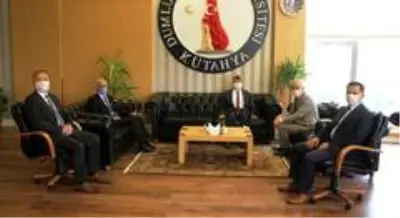 Milletvekili Kasap'tan Rektör Uysal'a ziyaret Milletvekili Kasap'tan Rektör Uysal'a ziyaret