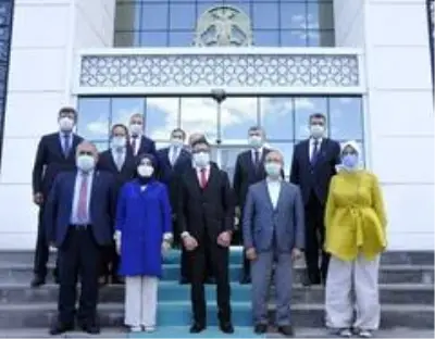 AK Parti heyetinden Rektör Aksoy'a ziyaret AK Parti heyetinden Rektör Aksoy'a ziyaret