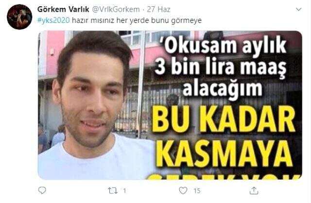 İki yıl önce zevk için sınava giren genç, bu kez hiç giremedi suçu da kuzenine attı İki yıl önce zevk için sınava giren genç, bu kez hiç giremedi suçu da kuzenine attı