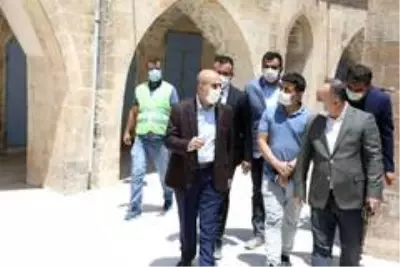 Vali Demirtaş kentte devam eden projeleri inceledi Vali Demirtaş kentte devam eden projeleri inceledi