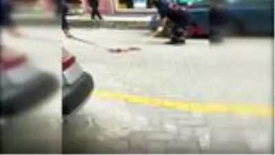 AFYONKARAHİSAR Otomobile giren yılanı itfaiyeciler çıkardı AFYONKARAHİSAR Otomobile giren yılanı itfaiyeciler çıkardı