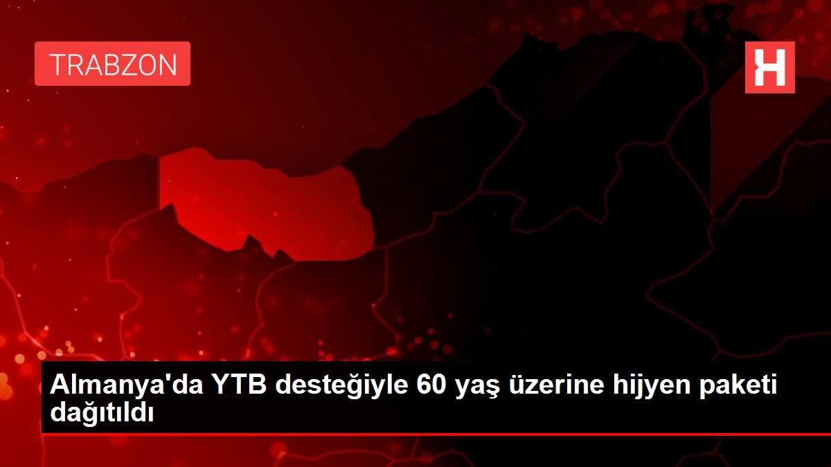 Almanya'da YTB desteğiyle 60 yaş üzerine hijyen paketi dağıtıldı Almanya'da YTB desteğiyle 60 yaş üzerine hijyen paketi dağıtıldı