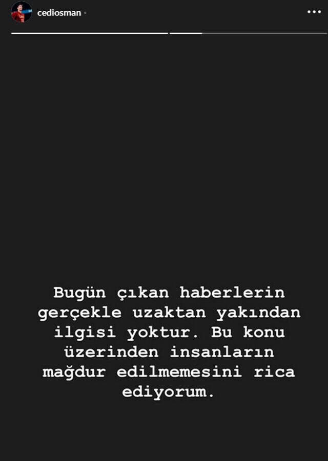 Cedi Osman, Ebru Şahin ile aşk yaşadığı iddialarını yalanladı Cedi Osman, Ebru Şahin ile aşk yaşadığı iddialarını yalanladı