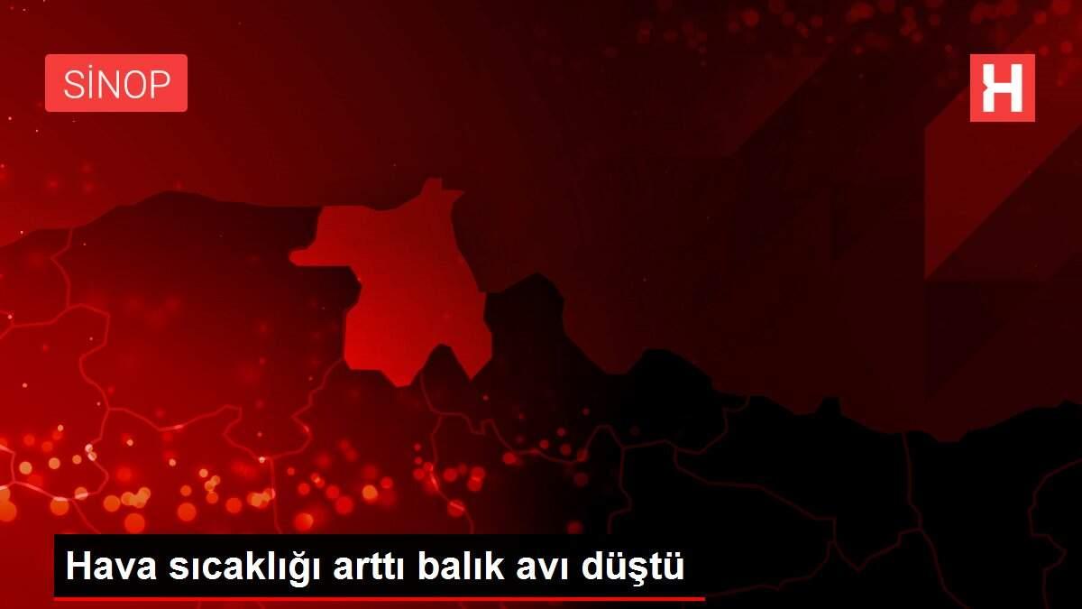 Son dakika haber... Hava sıcaklığı arttı balık avı düştü