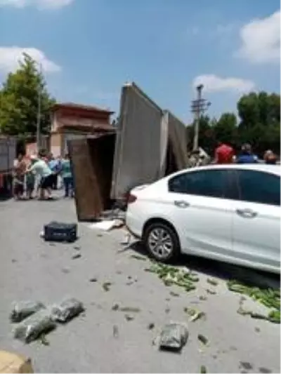 Tarsus'ta trafik kazası: 2 yaralı