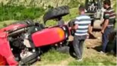 Traktörle balya makinesi arasına sıkışan kişi hayatını kaybetti