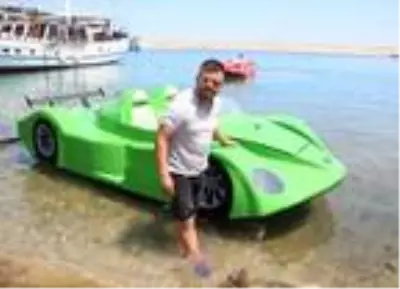 30'uncu deniz otomobili, denize indirilip test edildi 30'uncu deniz otomobili, denize indirilip test edildi