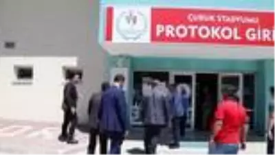 Ankara Gençlik ve Spor Müdürü Çelik Çubuk'ta incelemelerde bulundu Ankara Gençlik ve Spor Müdürü Çelik Çubuk'ta incelemelerde bulundu