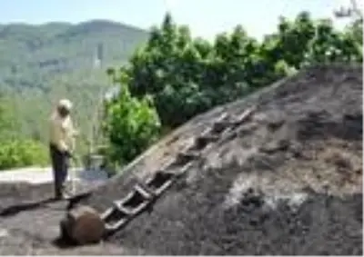 Asırlık odun kömürcülüğü mesleği zamana yenildi Asırlık odun kömürcülüğü mesleği zamana yenildi