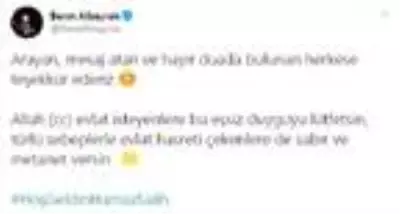 Bakan Albayrak'tan, 'teşekkür' paylaşımı Bakan Albayrak'tan, 'teşekkür' paylaşımı
